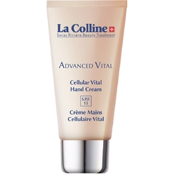 Легкий крем для рук/ защита и сияние кожи Advanced Vital/ Cellular Vital Hand Cream SPF15, 75мл