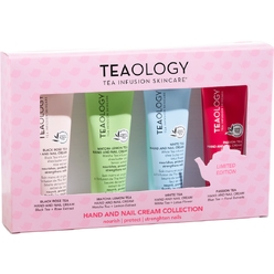 Набор косметический (Крем для рук Matcha Lemon Tea Hand and Nail Cream, 30мл+ Крем для рук Black Rose Tea Hand and Nail Cream, 30мл+ Крем для рук White Tea Hand and Nail Cream, 30 мл+ Крем для рук Passion Tea Hand and Nail Cream,30мл)