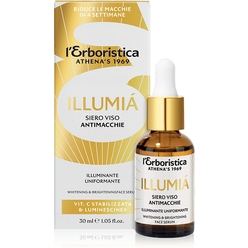 Отбеливающая сыворотка для сияния кожи лица L'Erboristica Illumia' Whitening & Brightening Face Serum, 30 мл