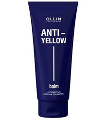 Ollin Anti-Yellow Антижелтый бальзам для волос, 250 мл