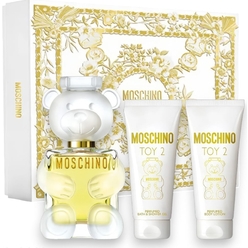 Набор парфюмерно-косметический MOSCHINO TOY 2 (Парфюмерная вода 100 мл + Лосьон для тела парфюмированный 100 мл + Парфюмерная вода 10 мл)