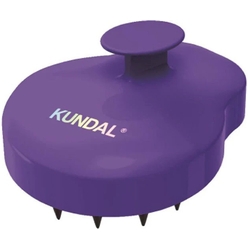 Массажная силиконовая щетка для мытья головы Kundal