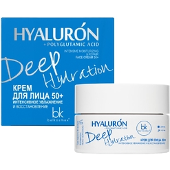 Крем для лица 50+ Интенсивное увлажнение и восстановление Hyaluron Deep Hydration, 48 г
