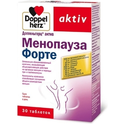 Доппельгерц актив Менопауза Форте, таблетки № 30