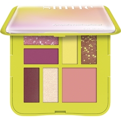 Палетка для макияжа Smile(Тени для век Eyeshadows Matt, 2 х 1 г+Тени для век Eyeshadows Satin, 2 х 1 г+Тени для век Eyeshadows Hypnotic Gaze, 1 г+Тени для век Eyeshadows Captivating Gem, 1 г+Румяна Blush, 2 г)