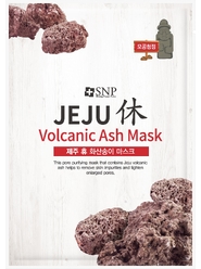 Маска тканевая для лица очищающая поры Jeju Rest Volcanic Ash, 22 мл
