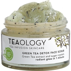 Детокс-скраб для лица с экстрактом зеленого чая и кристаллами сахара Green Tea Detox Face Scrub, 50 мл