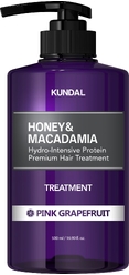 Кондиционер для волос KUNDAL HONEY & MACADAMIA HAIR TREATMENT PINK GRAPEFRUIT, 500 мл