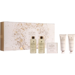 Косметический набор Bergamot Ginger & Lemongrass (Крем для рук и ногтей Hand & Nail Cream 50 мл + Крем для тела Body Cream 50 мл + Гель для душа Body Wash 100 мл + Средство для принятия ванны Bath Caviar 80 г + Пена для ванны Bath Soak 100 мл)