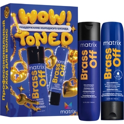 Набор для ухода за волосами Matrix Total Results Brass Off (Шампунь 300 мл + Кондиционер 300 мл)