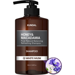 Шампунь KUNDAL HONEY & MACADAMIA NATURE SHAMPOO WHITE MUSK, 500 мл