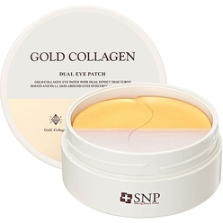 Подтягивающие патчи для кожи вокруг глаз Gold Collagen Dual Eye Patch, 60 шт