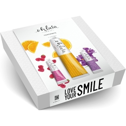Набор (Зубная паста Ohlalá Dentifrice Orange Menthe Toothpaste, 75 мл + Зубная паста Ohlalá Dentifrice Violette Menthe Toothpaste, 15 мл + Зубная паста Ohlalá Dentifrice Framboise Menthe Toothpaste, 15 мл)