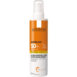 Солнцезащитный невидимый спрей для лица и тела Anthelios SPF 50+, 200 мл