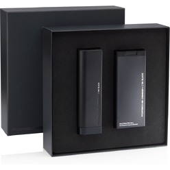 Набор парфюмерно-косметический (Туалетная вода 180 Black For Men, 100 мл + Шампунь и гель для душа 180 Black, 200 мл)