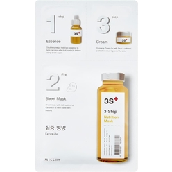 Missha Питательная маска для лица 3-Step Nutrition Mask, 1,5 г/25 г/1,5 г