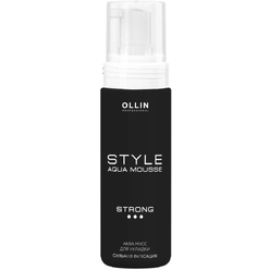Ollin Style Аква мусс для укладки сильной фиксации 150мл