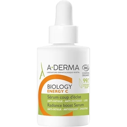 Сыворотка, придающая сияние хрупкой коже A-Derma Biology Energy C, 30 мл