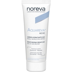 Увлажняющий крем для лица 24 ч, насыщенная текстура Aquareva Moisturizing Cream Riche, 40 мл