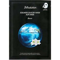 Увлажняющая тканевая маска для лица Edelweiss Glacial Water Alps Mask Snow, 30 мл