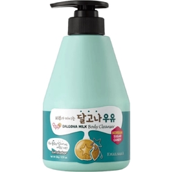 Гель для душа с ароматом дальгона Kwailnara Dalgona (Suga candy) Milk Body Cleanser, 560 мл