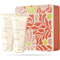 Набор: Гель для душа Flower Artist Enchanting Rose Fragrance, 200 мл и Лосьон для тела Flower Artist Enchanting Rose Fragrance, 200 мл