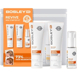Набор д/ухода за волосами BOSLEY REVIVE Color Safe Travel Kit (Пит.шамп.п/выпадения окраш.волос Bosley MD Reviv Colo Safe Nourishing 60 мл + Конд. д/укр. Bosley MD Revive Color Safe Volumizing 60 мл + Инт.сред-во Bosley MD Revive Color Safe Thickeni