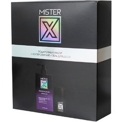 Подарочный набор № 2 "Mister X", 300 г (Мужской гель для душа sensitive skin 250 г + Антиперспирант экстразащита, 50 г)
