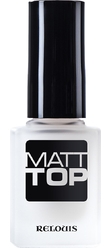 Матовое верхнее покрытие лака для ногтей "Matt Top", 12 г