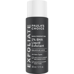 Paula's Choice Skin perfecting 2% BHA Liquid TRIAL/Тоник с 2% ВНА для всех типов кожи, 30 мл.