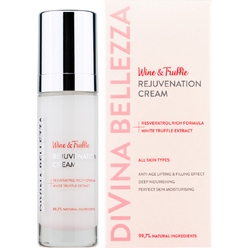 Омолаживающий крем для лица на вине с экстрактом трюфеля Wine&Truffle rejuvenation cream, 30 мл