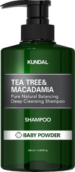 Шампунь Tea Tree & Macadamia Shampoo Baby Powder, 500 мл