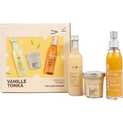 Набор:Гель для душа Shower Gel Natural With Vanilla & Tonka, 75 мл, Скраб для тела Body Scrub With Vanilla , 40 мл, питательное сухое масло-шиммер для лица, тела и волос Shimmering Dry Oil With Vanilla, 50 мл