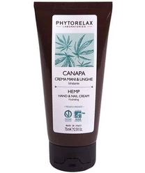 Крем для рук и ногтей увлажняющий с конопляным маслом Phytorelax Hemp hand&nail cream, 75 мл