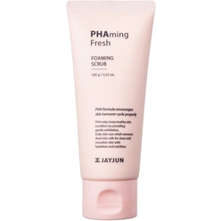 Ошелушивающий пенящийся скраб для обновления кожи лица PHAming Fresh Foaming Scrub, 100 г