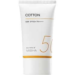 Средство солнцезащитное для лица Missha All Around Safe Block Cotton Sun, 50 мл
