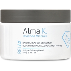 Натуральная черная грязь Мёртвого моря Relax / Natural Dead Sea Black Mud, 430 г