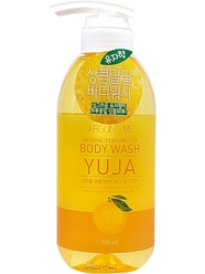 Гель для душа с экстрактом юдзу Around Me Natural Perfume Vita Body Wash Yuja, 500 мл