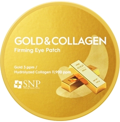 Патчи для области вокруг глаз гидрогелевые с 24К золотом и коллагеном Gold Collagen, 60 шт