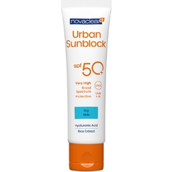 NOVACLEAR Urban Sunblock Крем защитный для сухой кожи SPF50+, 40 мл
