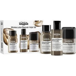 L`Oreal Professionnel Serie Expert Absolut Repair Molecular Набор мини-прод. (Шамп100мл+Сыв.75мл+Маска 50мл)