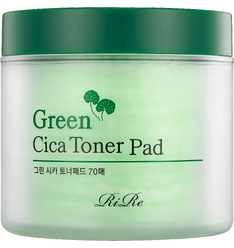 Тонер-пэды с экстрактом центеллы азиатской Green Cica Toner Pad, 70 шт (150 мл)