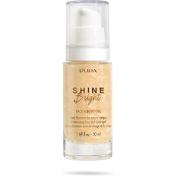Гель с эффектом сияния для лица и тела Shine Bright Face & Body Gel, 50 мл