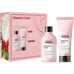 Весенний набор для волос Serie Expert Vitamino Color (Шампунь + Смываемый уход)