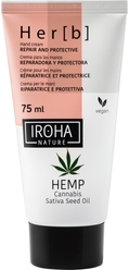 Крем для рук восстанавливающий, защитный  с маслом семян конопли Her[b]/Hand Cream Repair And Protective, 75 мл