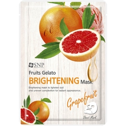 Fruits Gelato Mask Маска тканевая улучшающая цвет лица, грейпфрут, 25 мл
