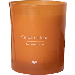 ΠΡΠΎΠΌΠ°ΡΠΈΡΠ΅ΡΠΊΠ°Ρ ΡΠ²Π΅ΡΠ° Candle-Icious/Oud-Amber-Vanilla, 180 Π³
