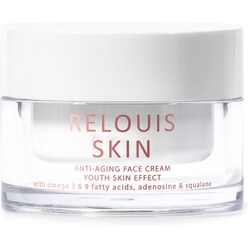 Крем для лица антивозрастной ЭФФЕКТ МОЛОДОЙ КОЖИ с омега 3 6 9 Anti-Age Relouis Skin