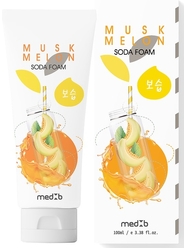 Мягкая пенка для умывания с экстрактом дыни Muskmelon Soda Foam, 100 мл