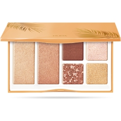 Палетка для макияжа глаз и лица Shine Bright All In One Sparkling Palette тон 001:Тени для век Eyeshadows, 4 х 1,6 г,Хайлайтер для лица Highlighter, 2 х 3,6 г